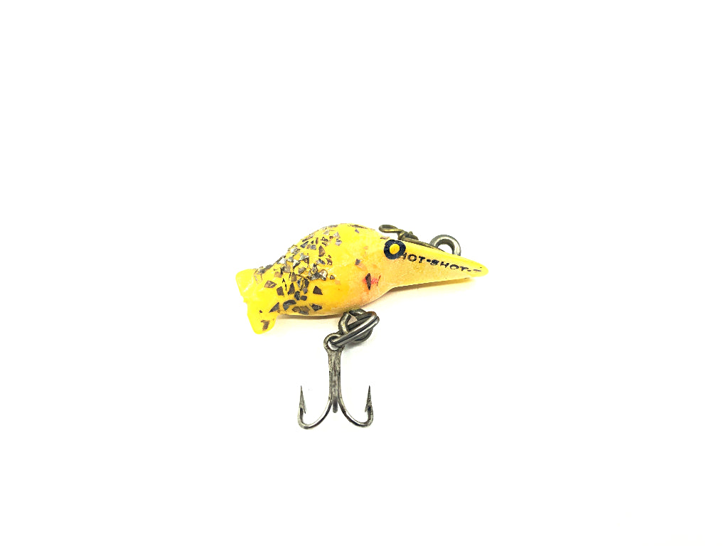 Luhr Jensen Hot Shot size 70 Yellow Sparkles