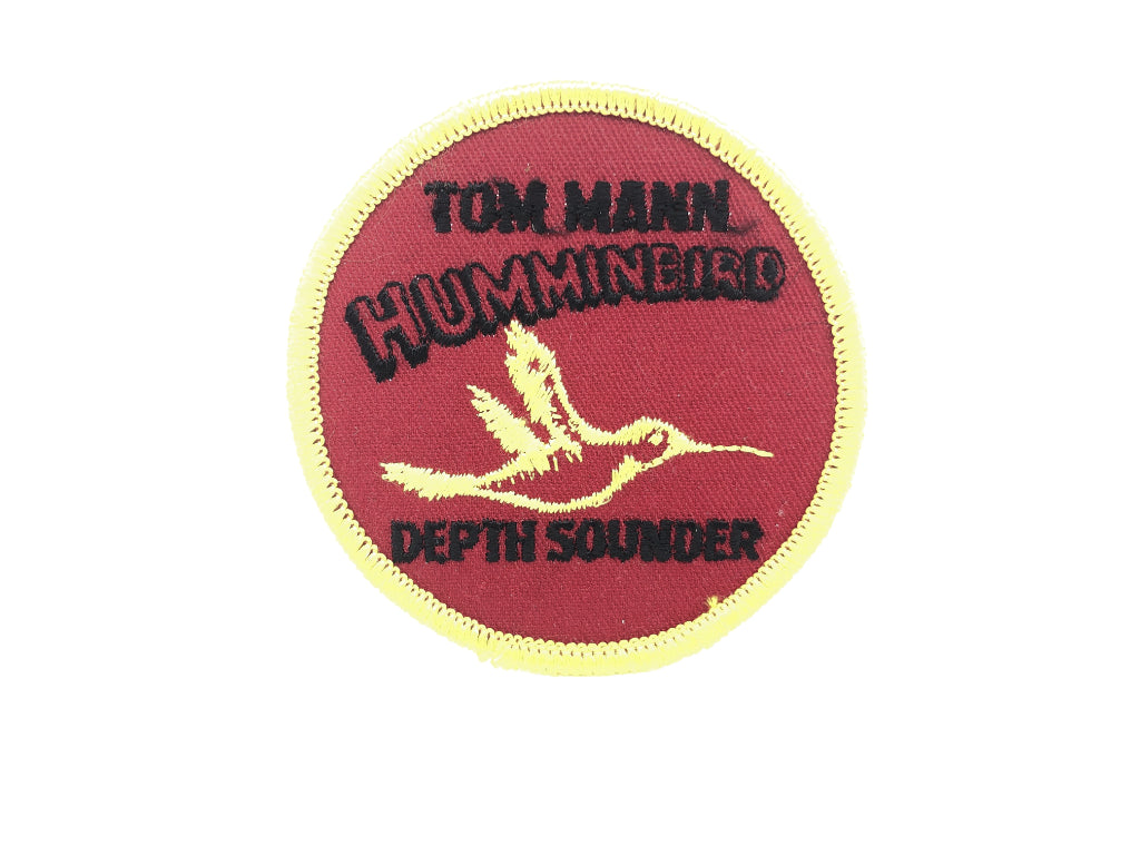 Tom Mann's Hummingbird Depth Sounder Fishing Patch