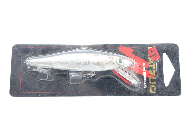 Matzuo Diving Minnow No. 72 Shad on Card