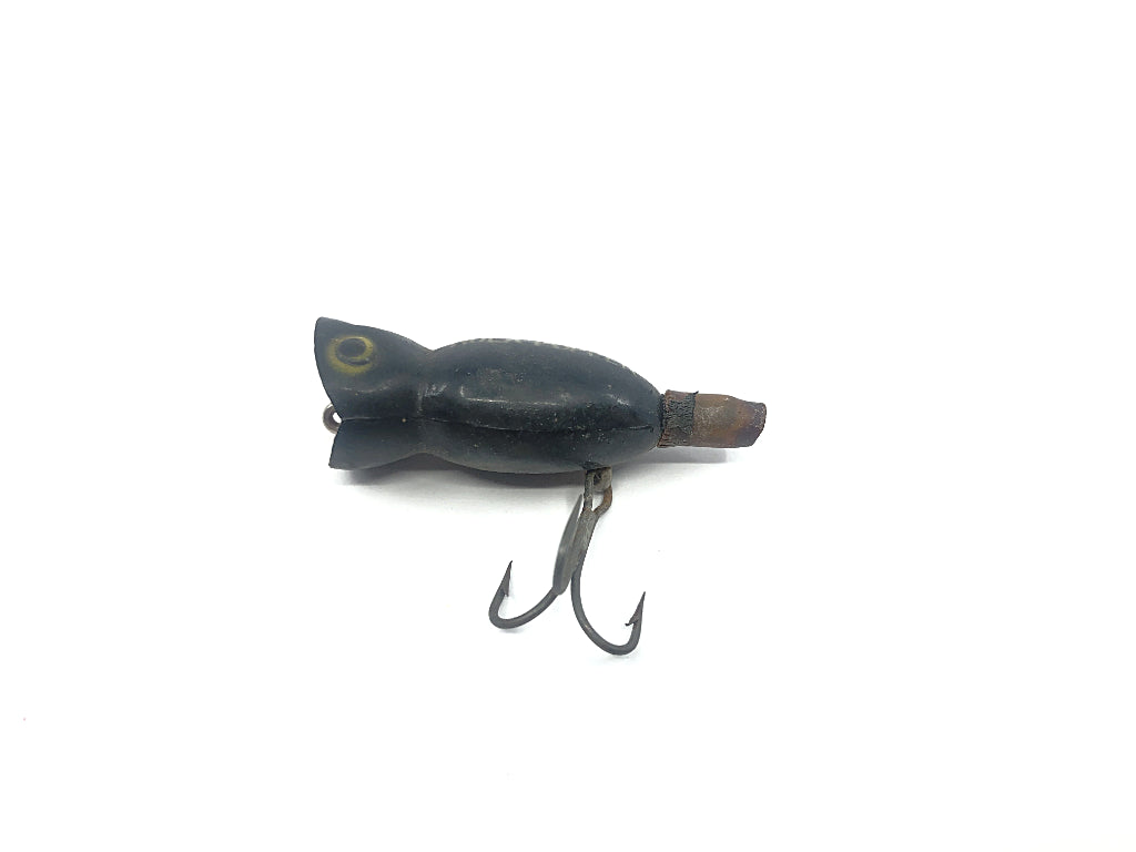 Arbogast Black Mini Hula Popper