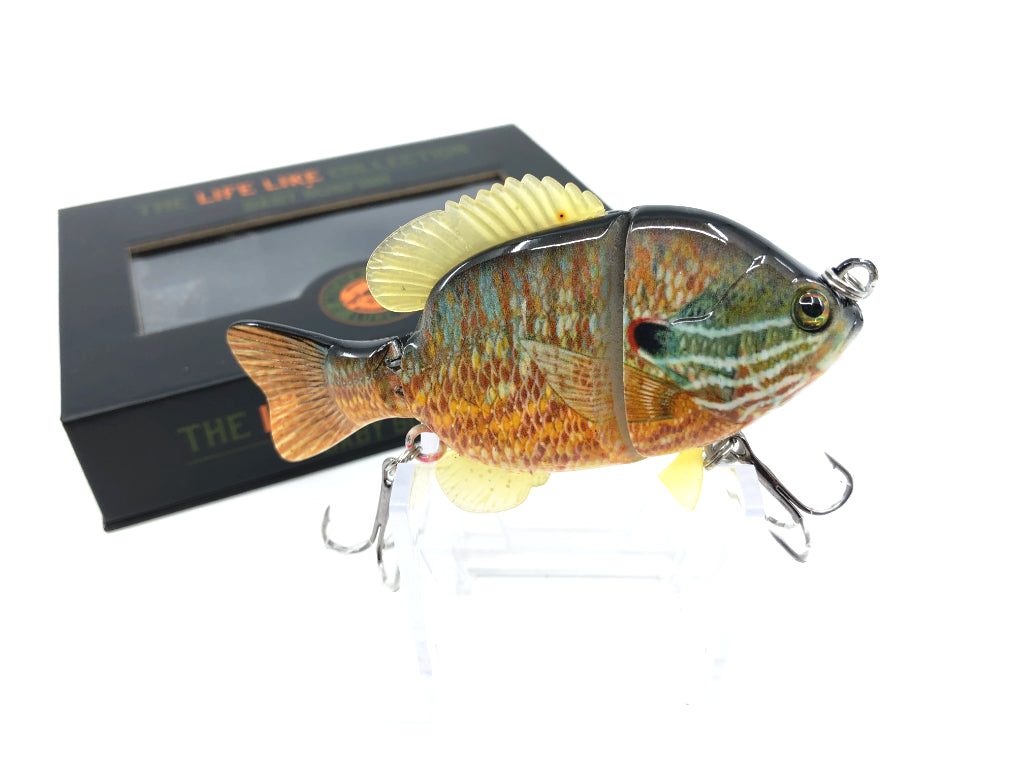 Mother Nature Lure Swimbait Baby Sunfish Series Pumpkinseed Color New in Box