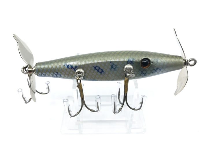 Chautauqua Injured Minnow in Blue Silver Scale Color