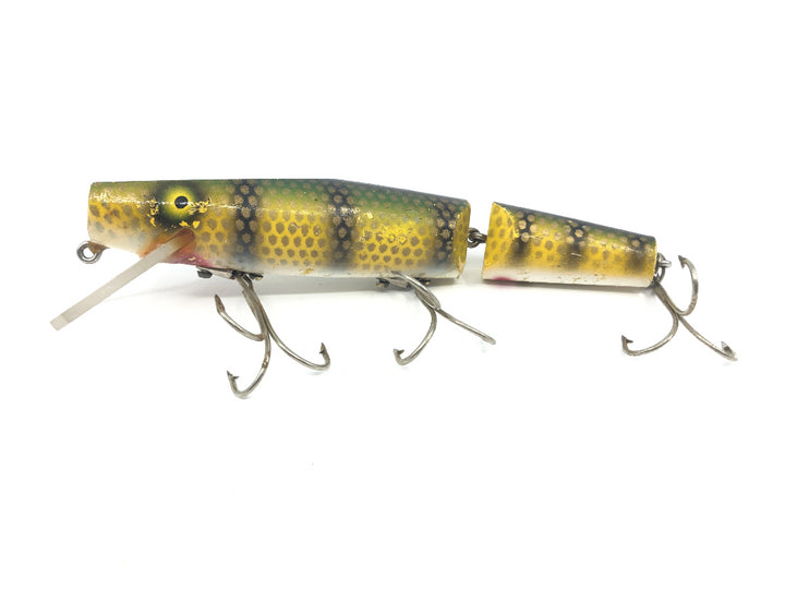 Wiley Jointed 6 1/2" Musky Killer in Perch White Belly Color
