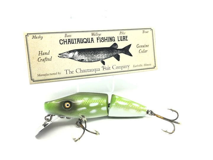 Chautauqua Wooden Super Shark Northern Pikie Color Discontinued 2018 Model