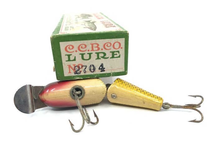 Creek Chub 2704 Baby Jointed Pikie in Golden Shiner Color with Box