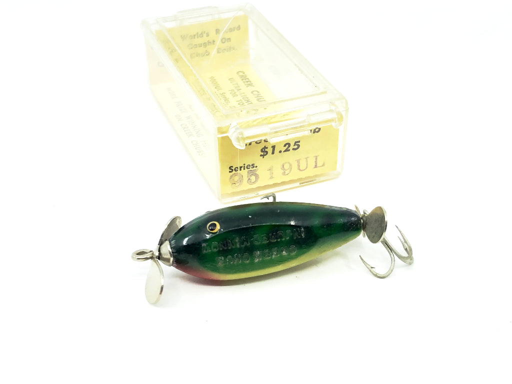 Creek Chub 9500 Ultra Light Injured Minnow 9519 UL Frog Color with Box