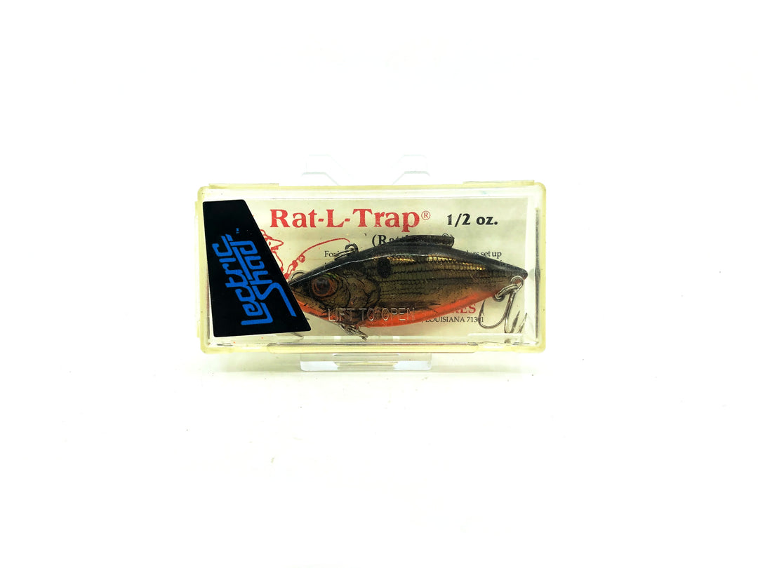 Bill Lewis Classics Rat-L-Trap L2 Lectric Gold Color 1/2 oz with Box Old Stock