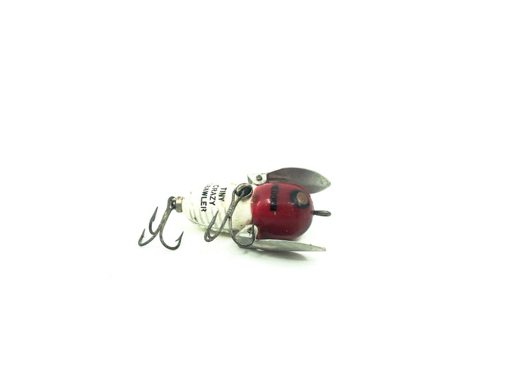 Heddon Tiny Crazy Crawler XRW White Shore Minnow
