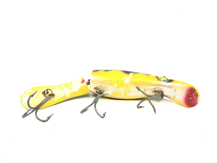 Drifter Tackle The Believer 8" Jointed Musky Lure Yellow and Green Color