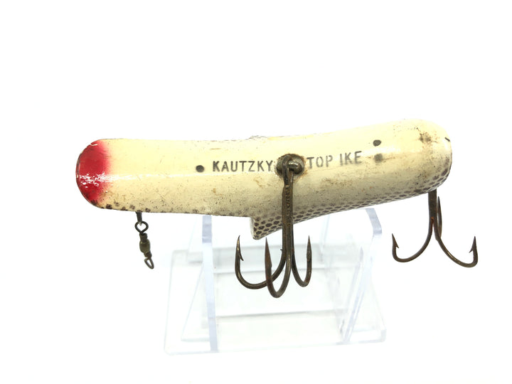 Kautzky Lazy Ike Top Ike Wooden Lure Black Scale Color