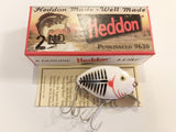 Heddon 9630 2nd Punkinseed XWB White and Black Shore Color New in Box