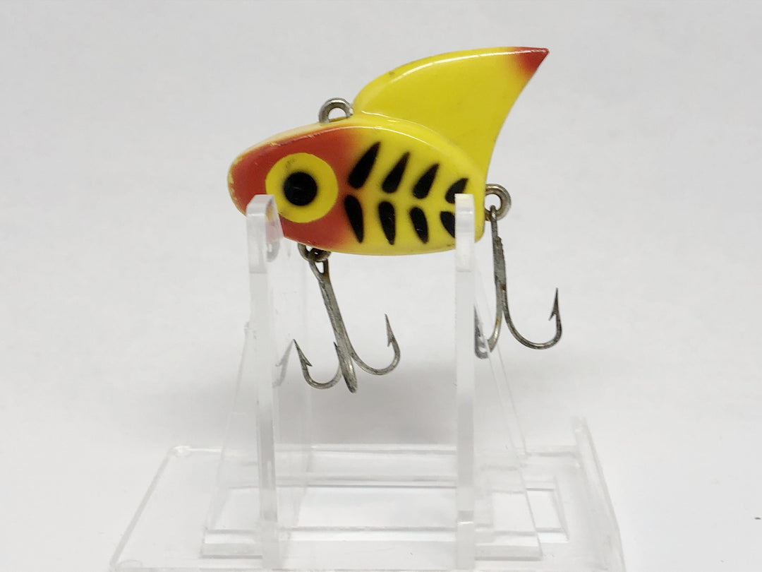 Lazy Ike Demon Lures Shark Ike Yellow Red Head Black Bars