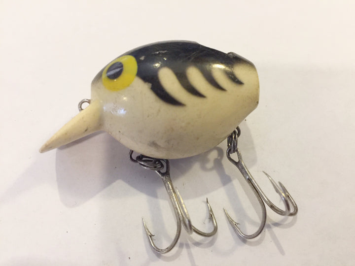 Storm Lil Tubby Fishing Lure in Black & White Wave Color