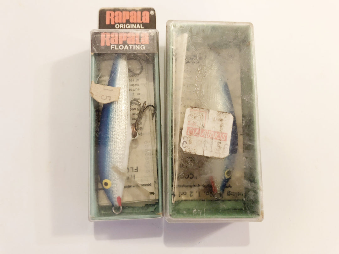 Rapala Lot of Two Lures CD-7 BM and 7 B