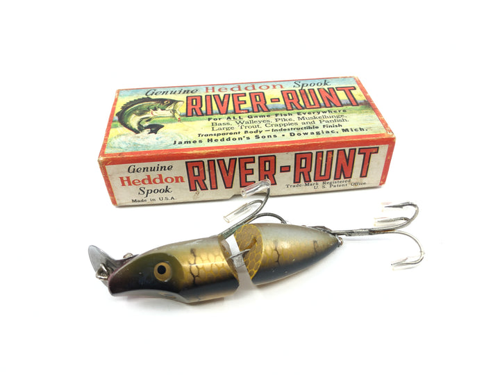 Heddon Jointed Sinking River Runt 9330 M Pike Color with Box and Insert