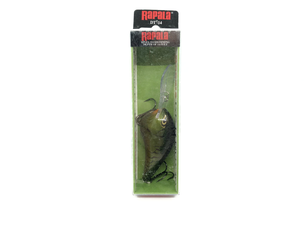 Rapala Dives-To 14 DT-14 MGRA Mardi Gras Color New in Box Old Stock