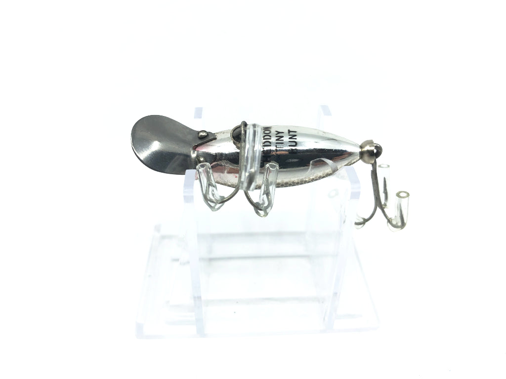 Heddon Tiny River Runt 350 NBL Black Shiner or Nickel Black Chrome Color