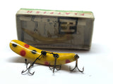 Helin FLatfish X4 Yellow with Red and Black Dots in Box