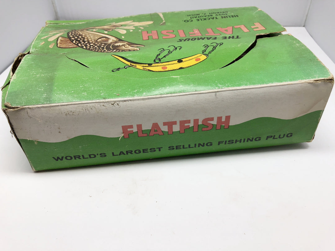 Helin SPECIAL Flatfish Dealer Box of 12 P8 SPL Silver Plated Color Lures in Box