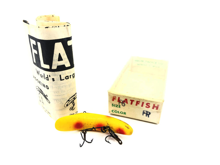 Helin Flatfish F6 Yellow in F6 Frog Box