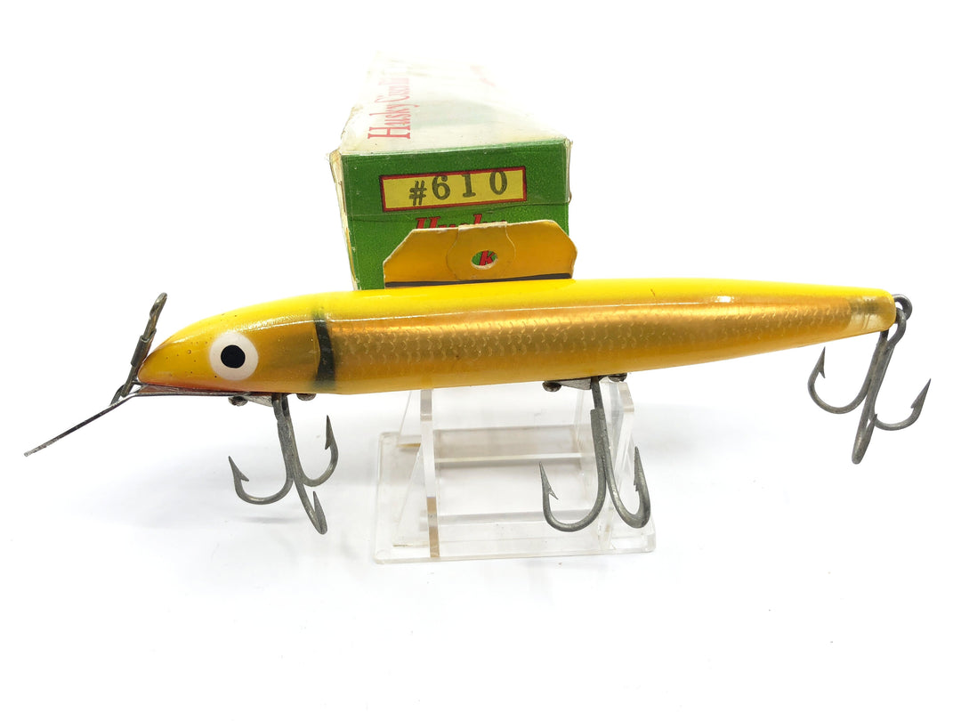 Husky Cisco Kid Musky Lure Yellow Shad Color with Box