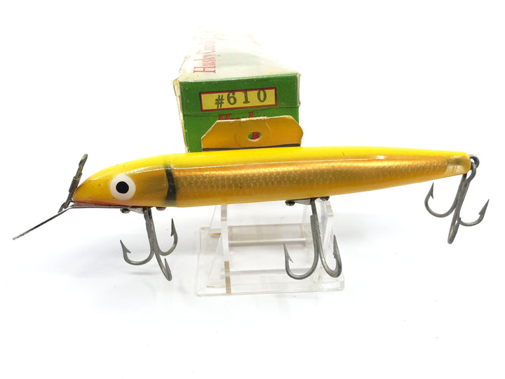 Husky Cisco Kid Musky Lure Yellow Shad Color with Box