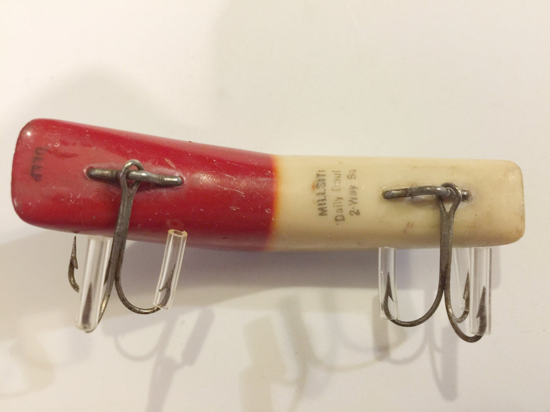 Millsite Daily Double 2 Way Bait Red and White
