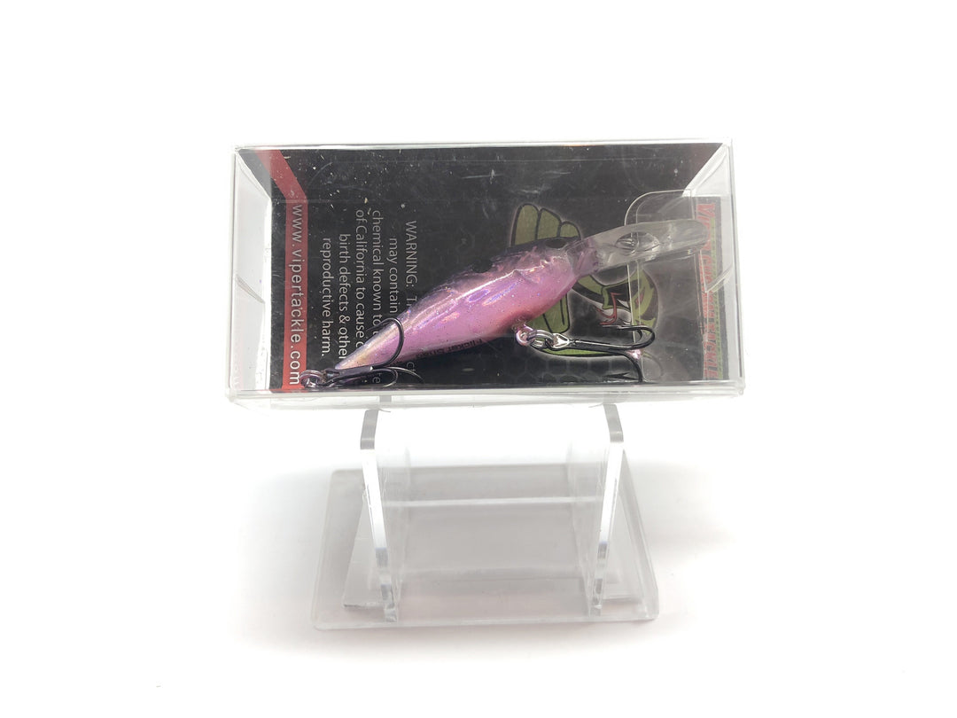 Viper Custom Tackle Berkley Flicker Shad Size 5 Purple Fusion Color New in Box