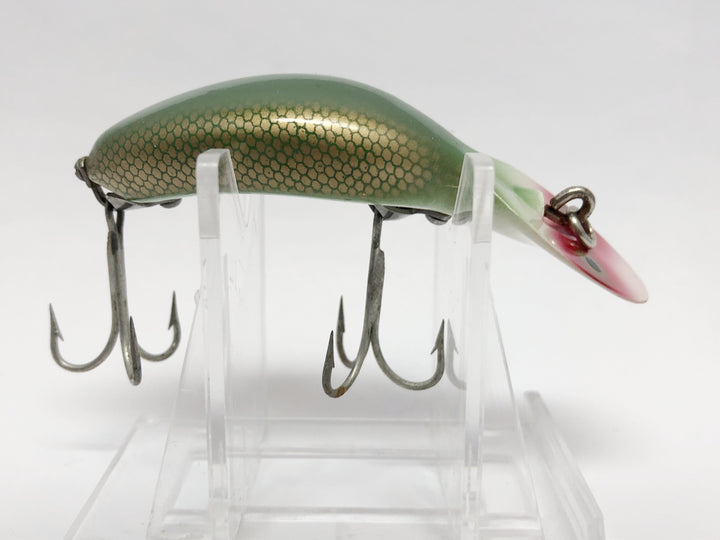 Heddon Tadpolly Spook Green with Gold Scale