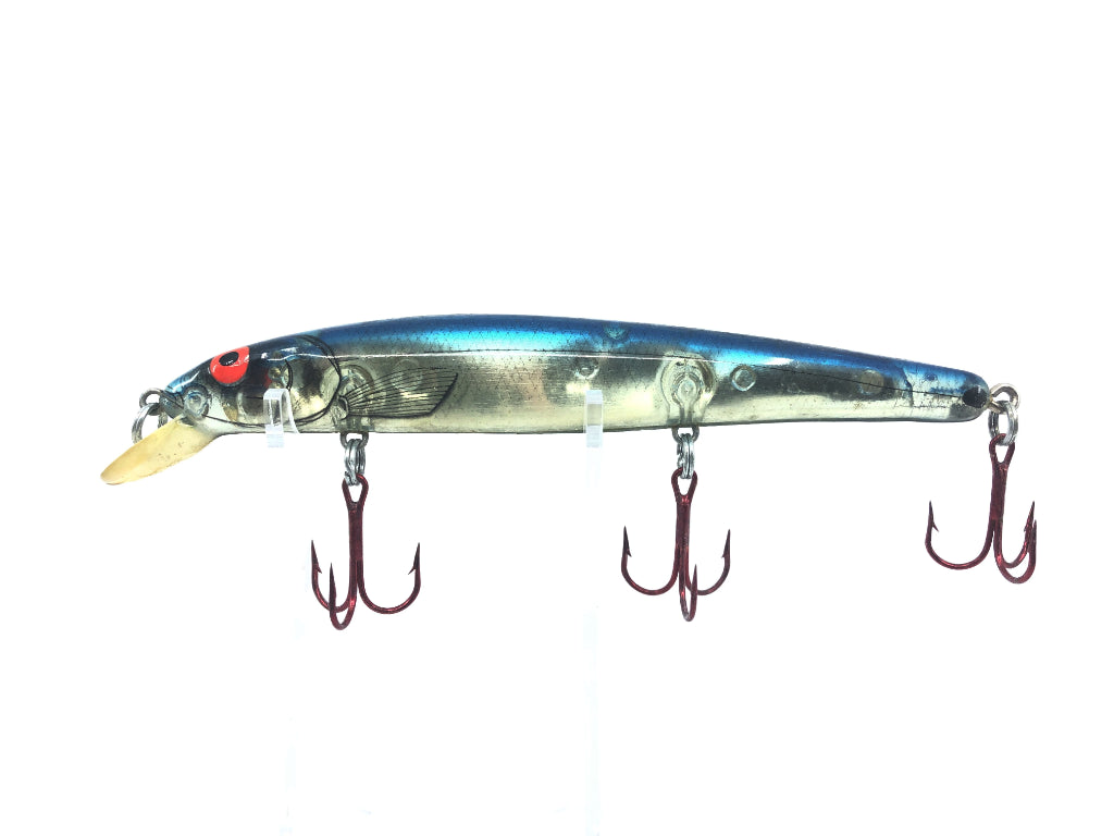 Bomber Heavy Duty Long A 16A SIL Silver Blue Flash Screwtail