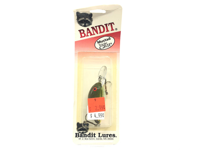 Bandit Series 200 Brown Splatter/Green 2A04 Mustad Grip New Old Stock