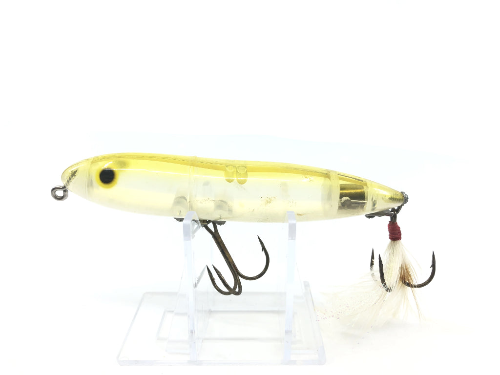 Heddon Original Zara Spook Clear Dressed Treble Color Sway Back