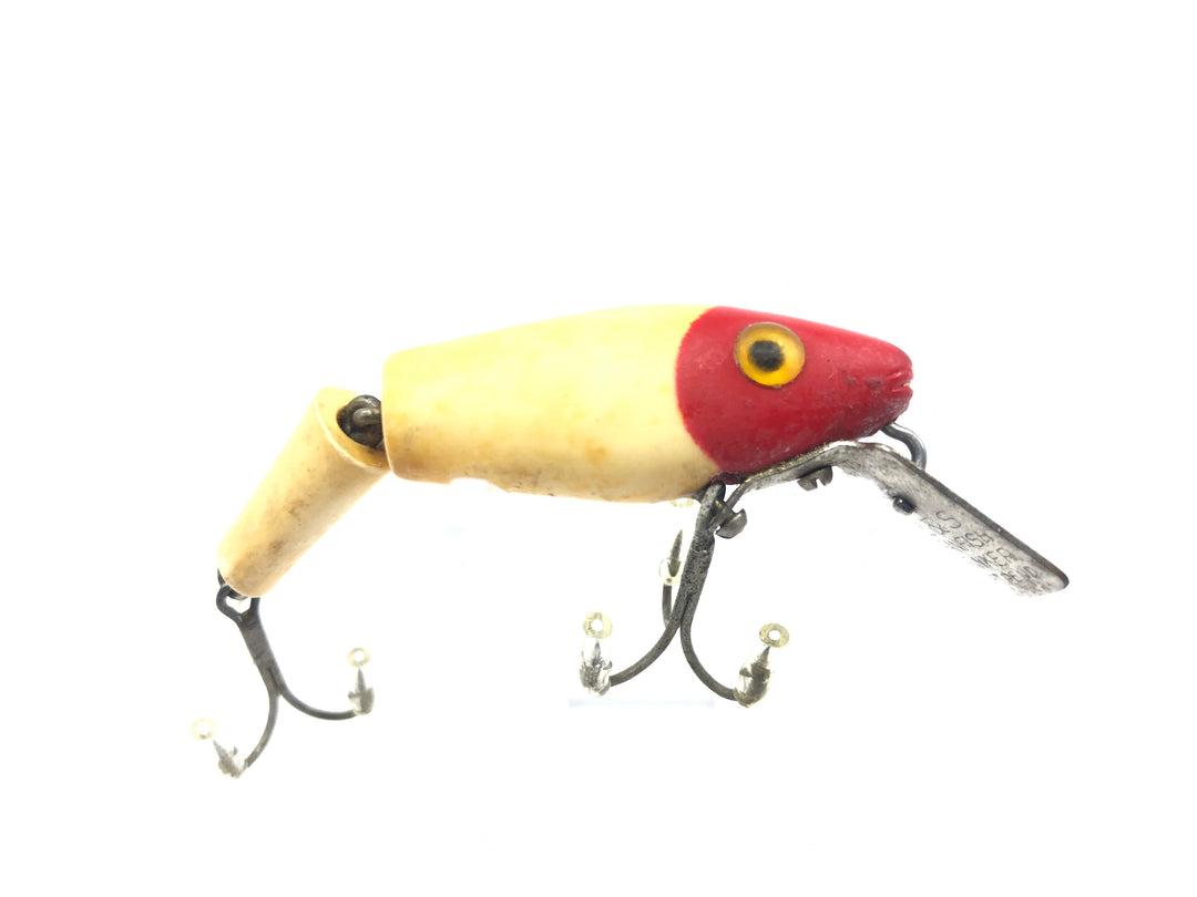 L & S Panfish Sinker Red and White