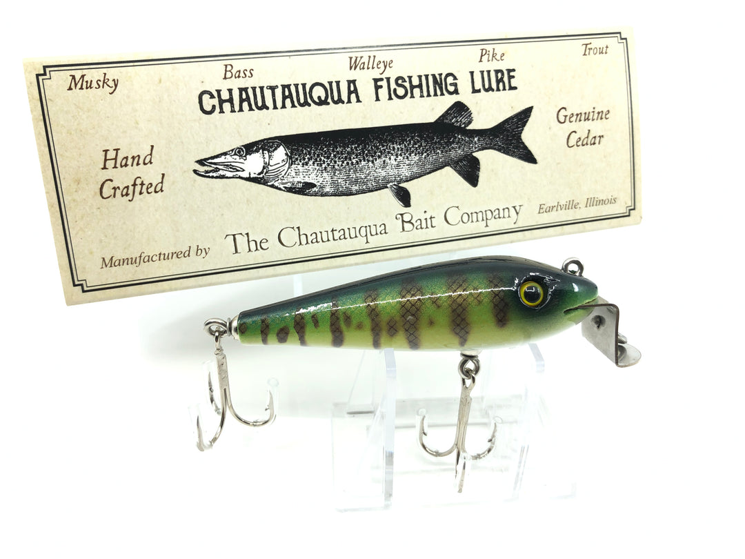 Chautauqua Wooden Wiggler Perch 2020 Color Custom Lure