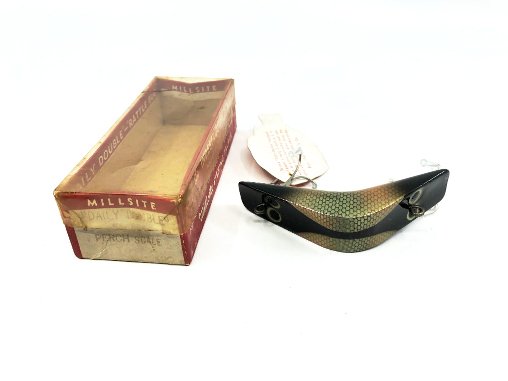 Millsite Daily Double Perch Scale Color 804 with Box and Hang Tag