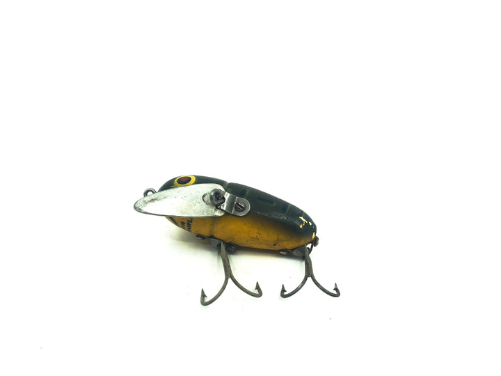 Heddon Wooden Crazy Crawler 2120 BF Bullfrog Color