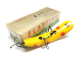 Vintage Helin Flatfish T4 YE Yellow with Box