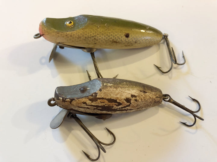 Paw Paw Lot of Two Antique Lures