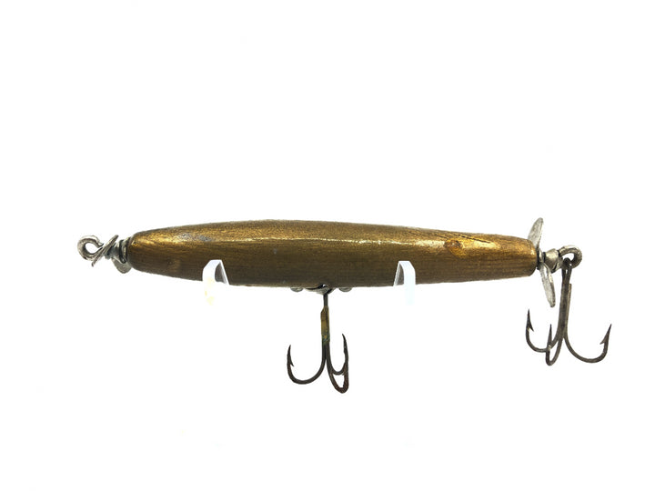 Bomber Spinstick 7300 Series Unpainted Stained Wood Color