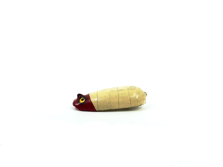 Paul Bunyan Dinky Fly Lure White/Red Head Color