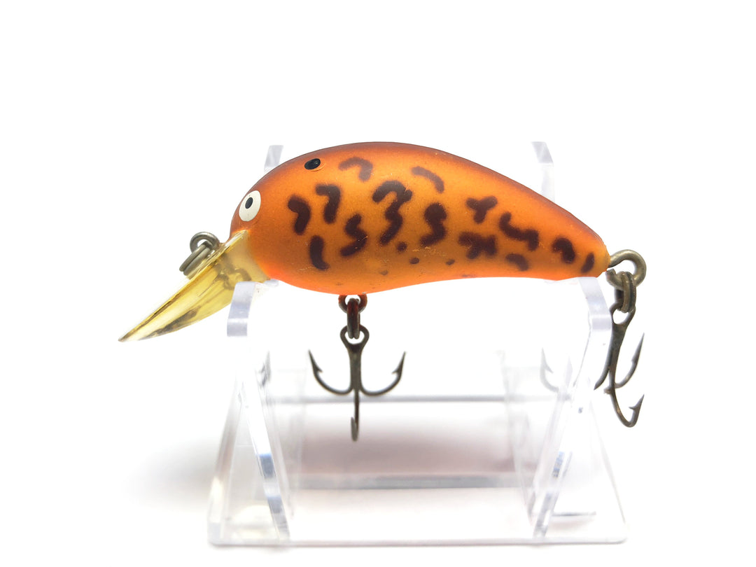Bomber Model A Screwtail E4 Dull Brown Orange Crawdad Orange Belly Color Lure