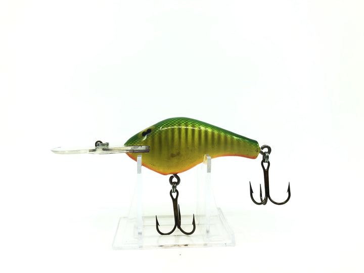 Poe's 400-P Crankbait Chartreuse/Black Ribs Color
