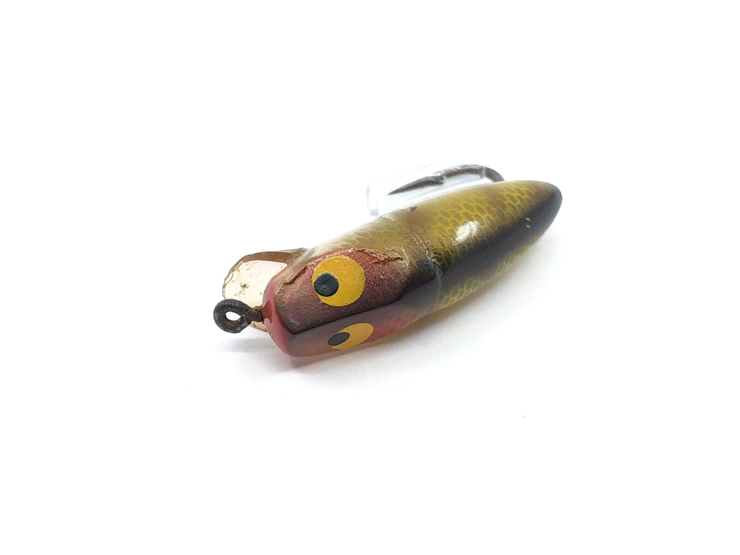 Heddon River Runt Runtie Spook Fly Rod Vintage Lure in PCH Perch Color ...