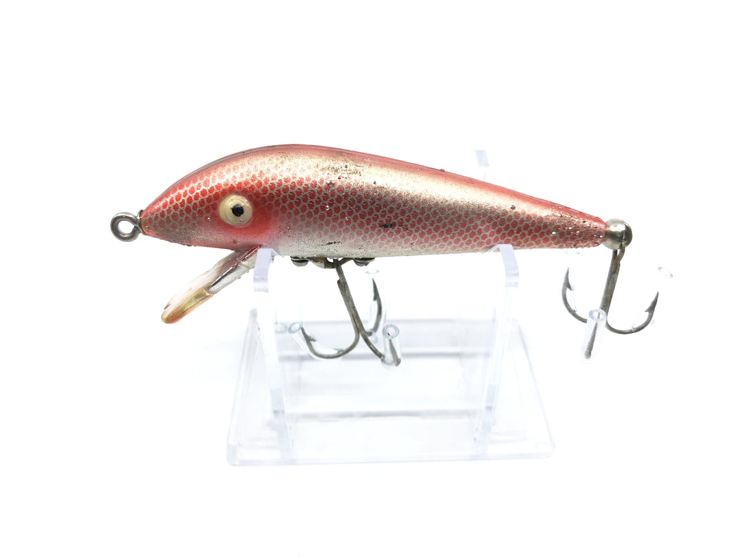 Heddon Tiger Red White Scale Color 3.25" Size