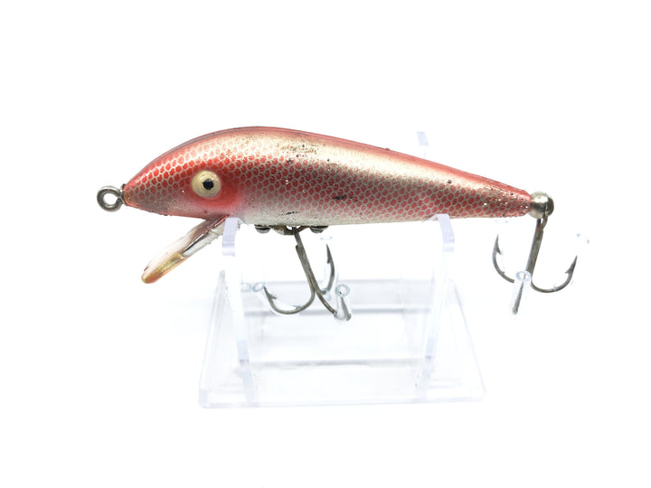 Heddon Tiger Red White Scale Color 3.25" Size