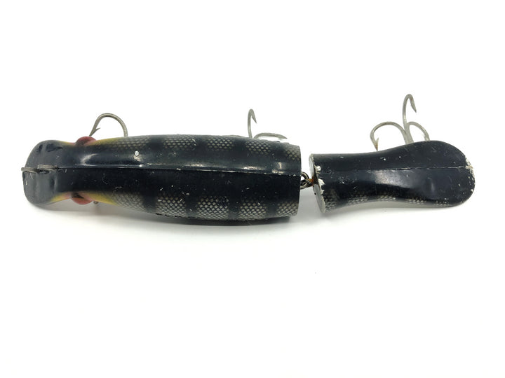 Drifter Tackle The Believer 8" Jointed Musky Lure Color 08 Black Sucker