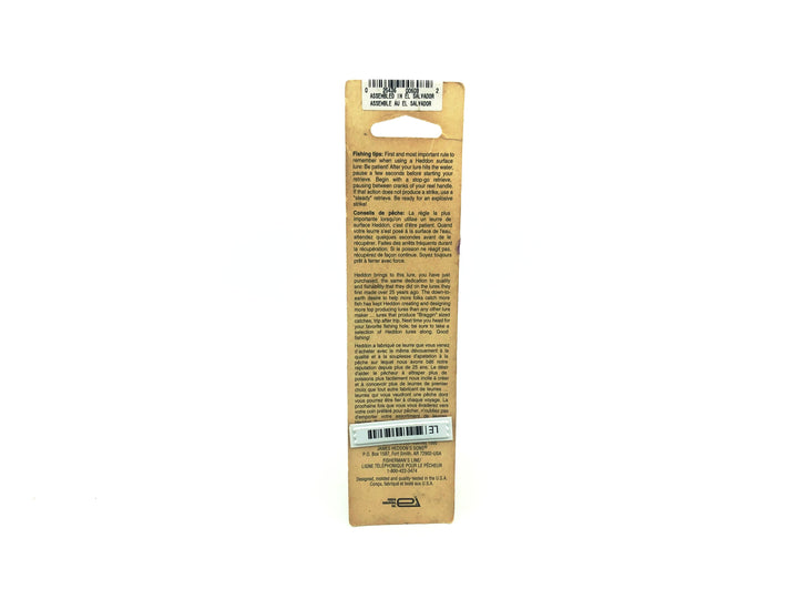 Heddon Big Bud 9410 Budweiser Color New on Card