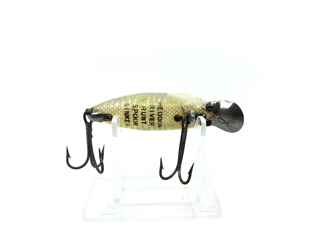 Heddon River Runt Spook Sinker 9110 XRW White Shore Color