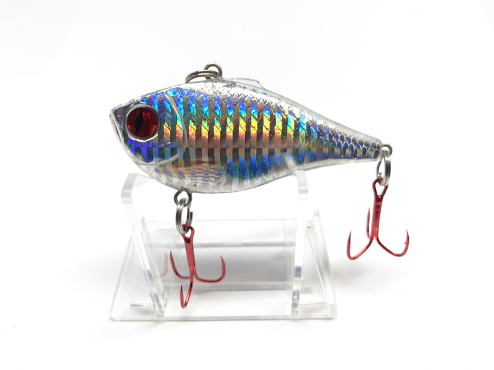 Viper Custom Tackle Lippless Custom Crankbaits Silver Foil Color New in Box
