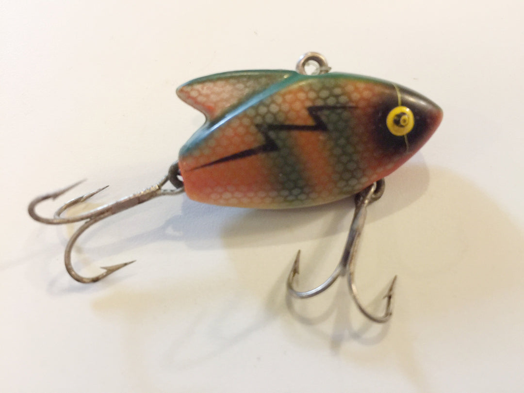 Heddon Sonic type Lure Perch Color with Lightning Bolt